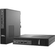 Dell Pro Micro Plus Tower (2025) Desktop - 2nd Series / Intel Core Ultra 5-235 / 256GB SSD / 16GB RAM / Shared Intel Graphics / Windows 11 Pro / English Keyboard / Black / International Version - [DEXP4K3]