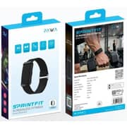 Pawa SprintFit Screenless Fitness Smart Bracelet Black