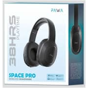 Pawa Space Pro Wireless Over Ear Headphone Black