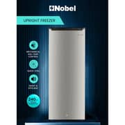 Nobel Upright Freezer 170L Silver - NUF275S