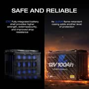 Ecoflow LiFePO4 Lithium Battery - EF-12V-UK