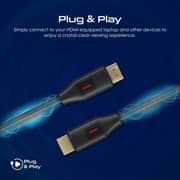 Promate ProLink4K60 High-Speed 4K HDMI Cable 10m Black/Brown