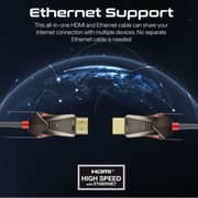 Promate ProLink4K60 High-Speed 4K HDMI Cable 20m Black/Brown