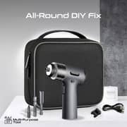 Promate ProTools-31G Wireless Electric Screwdriver Kit with LED Light Black