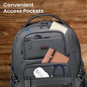 Promate Elitepack-Lite Secure Storage Laptop Backpack Black 15.6Inch