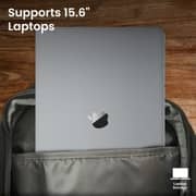 Promate Elitepack-Lite Secure Storage Laptop Backpack Black 15.6Inch