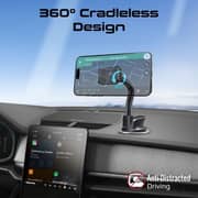 Promate MagMount-Pro Car Phone Holder Black
