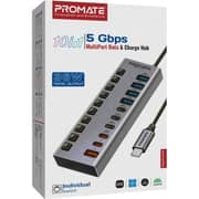Promate GegaHub-5G Compact UK USB Hub