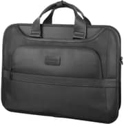 Promate Paramount-MB SecureStorage Messenger Bag Black 15.6Inch