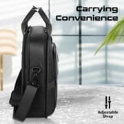 Promate Paramount-MB SecureStorage Messenger Bag Black 15.6Inch