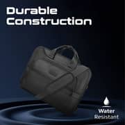 Promate Paramount-MB SecureStorage Messenger Bag Black 15.6Inch