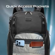 Promate Oracle-BP Durable Laptop Backpack Black 15.6Inch