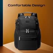 Promate Oracle-BP Durable Laptop Backpack Black 15.6Inch