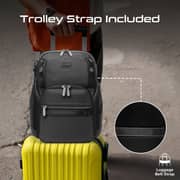 Promate Oracle-BP Durable Laptop Backpack Black 15.6Inch
