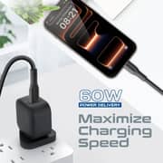 Promate Xcord Premium USB-C to USB-C Cable Black - CC300