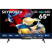تلفزيون سكاي وورث X6600H بشاشة QD Mini LED دقة 4K مقاس 65 بوصة، نظام تشغيل Google TV (موديل 2025) 65X6600H