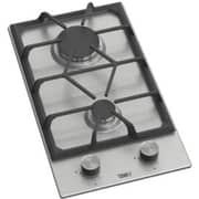 TEVA Built-in 2 Burner Gas Hob 60cm Stainless Steel/Black - RT151