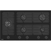TEVA Built-in Gas Hob 90cm Black Glass - SL145