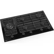 TEVA Built-in Gas Hob 90cm Black Glass - SL145