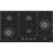 TEVA Built-in 5 Burner Gas Hob 90cm Black Glass - RT185