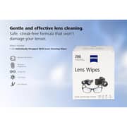 Zeiss Lens Wipes White 200Pcs - 662834503821