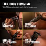 Wahl All-in-One Cordless Trimmer for Men – Black | 3028664