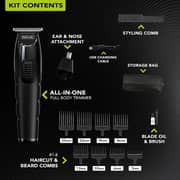 Wahl All-in-One Cordless Trimmer for Men – Black | 3028664