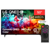 LG 50 inch QNED AI QNED70 Mini LED 4K Smart TV (2026) 50QNED70B6T