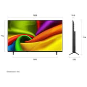 LG 55 inch NANO 4K UHD AI NU85 Smart TV (2026) 55NU850B6LA
