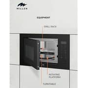 Millen Built-in Microwave Oven 34L Black - MBW 341 BL