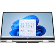 إتش بي إنفي x360 قابل للتحويل 2 بـ 1 (2022) الجيل 12، معالج إنتل كور i5-1235U، شاشة FHD مقاس 15.6 بوصة، (256 جيجا، 8 جيجا)، كرت شاشة إنتل آيريس Xe مدمج، نظام تشغيل ويندوز 11 هوم، لوحة مفاتيح إنجليزية، لون فضي، إصدار عالمي 15-EW0013DX