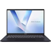 Asus Vivobook 14 (2025) Copilot+ PC - Snapdragon X-X1-26-100 / 14inch WUXGA / 512GB SSD / 16GB RAM / Shared Qualcomm Adreno GPU / Windows 11 Home / English Keyboard / Quite Blue / International Version - [X1407QA-V14.X116512]