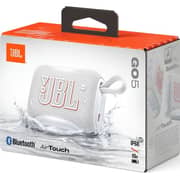 JBL GO 5 Portable Bluetooth Speaker White