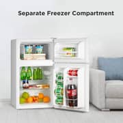 Midea Top Mount Refrigerator 87L White - MDRT134FGE01AE