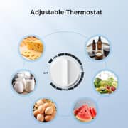 Midea Top Mount Refrigerator 87L White - MDRT134FGE01AE