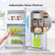 Midea Top Mount Refrigerator 87L White - MDRT134FGE01AE
