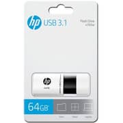 HP X765W USB 3.1 Flash Drive 64GB White - HPFD765W-64