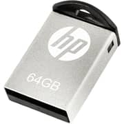 HP V222W USB 2.0 Flash Drive 64GB Silver - HPFD222W-64