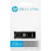 HP X770W USB 3.1 Flash Drive 256GB Black - HPFD770W-256