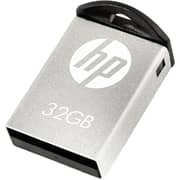 HP V222W USB 2.0 Flash Drive 32GB Silver - HPFD222W-32