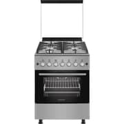 Daewoo 4 Burner Gas Cooker 60cm Stainless Steel - DGC-S664MSS