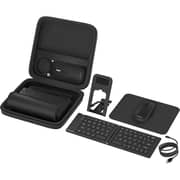 Porodo 6-in-1 Wireless Keyboard & Mouse Set Black - PDKBMSC2285