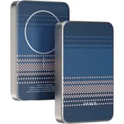 Pawa Moonrise Wooven Design Magsafe Power Bank 10000mAh Blue - PW-PB10235M