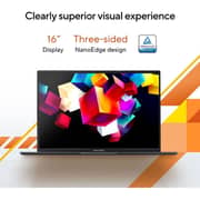 Asus Vivobook 16 (2026) Laptop - AMD Ryzen 5-150 / 16inch WUXGA / 512GB SSD / 16GB / Shared AMD Radeon Graphics / Windows 11 Home / English & Arabic Keyboard / Indie Black / Middle East Version - [M1605NAQ-MB113W]