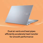Asus Vivobook 16 (2026) Laptop - AMD Ryzen 5-150 / 16inch WUXGA / 512GB SSD / 16GB / Shared AMD Radeon Graphics / Windows 11 Home / English & Arabic Keyboard / Indie Black / Middle East Version - [M1605NAQ-MB113W]