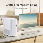 ASUS V500 (2026) Mini Tower Desktop - Intel Core 7-240H / 1TB SSD / 16GB RAM / Shared Intel UHD Graphics / Windows 11 Home / Black / Middle East Version - [V501MV-07240H018W]