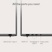 Asus Zenbook A14 (2026) Copilot+ PC - Snapdragon X-X1 26 100 / 14inch WUXGA / 512GB SSD / 16GB RAM / Shared Qualcomm Adreno GPU / Windows 11 Home / English & Arabic Keyboard / Iceland Gray / Middle East Version - [UX3407QA-QD426W]