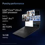 Asus Vivobook S14 (2026) Copilot+ PC - 2nd Series / Intel Core Ultra 5-226V / 14inch WUXGA / 512GB SSD / 16GB / Shared Intel ARC Graphics / Windows 11 Home / English & Arabic Keyboard / Cool Silver / Middle East Version - [S5406SAL-SF312W]