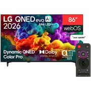LG 86inch evo AI QNED85 4K QNED Smart Television (2026 Model) - 86QNED85B6T.AFU