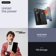 Motorola Razr Fold 5G 512GB 16GB RAM Lily White Dual Sim Smartphone + 1Year Screen Damage Protection